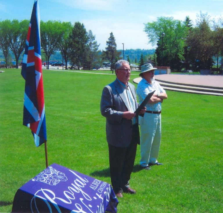 Edmonton Loyalist Plaque UELAC
