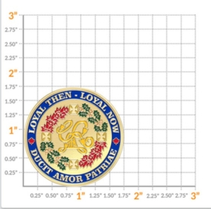 UELAC Challenge Coin dimensions