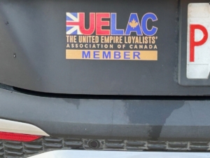 UELAC decal on car